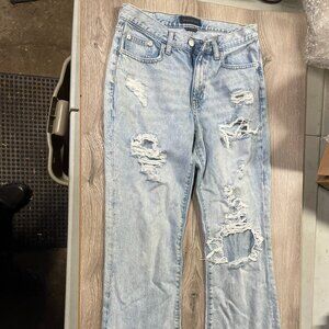 Aeropostale Womens/Girls Denim Jeans: Boyfriend Flare: Size 4R